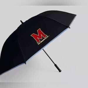 NIB Weatherman 68” Golf Umbrella NCAA University of Maryland Terrapins